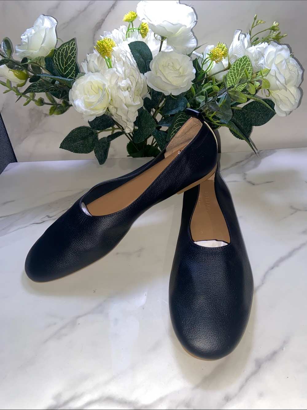 Everlane The Glove Classic Women's Black Ballet Flats Made in Italy Size 11